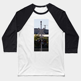 Railroad Crossing Baseball T-Shirt